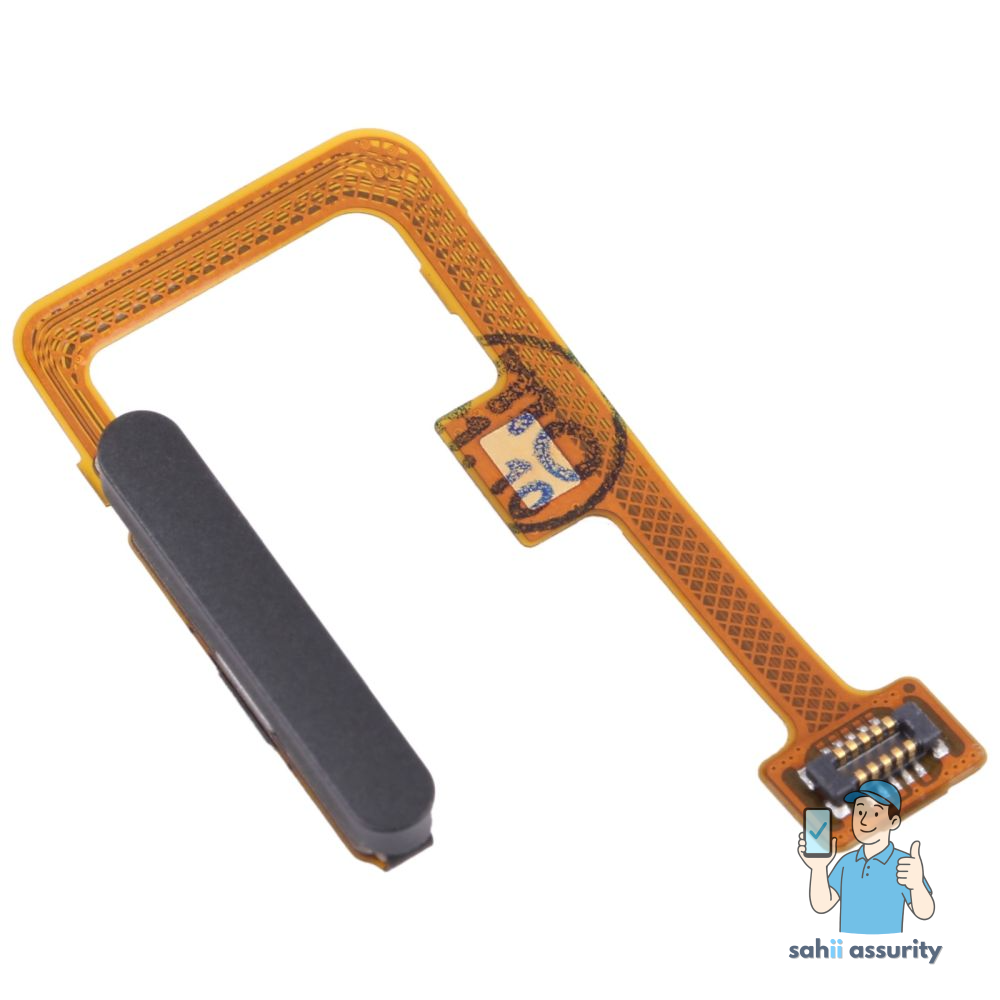 Fingerprint Sensor with Flex Cable for Xiaomi 11 Lite 5G NE Black